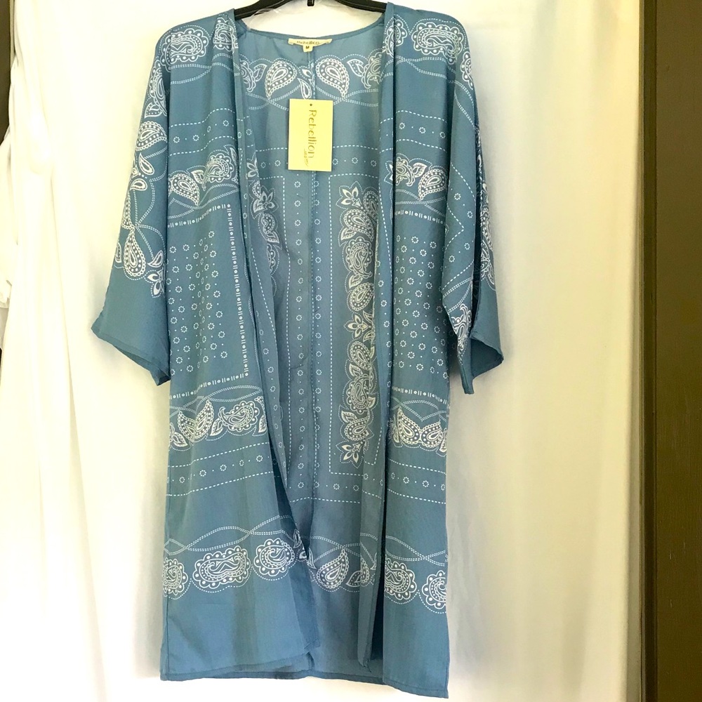 Rebellion again Cover-Up/Kimono, Sz Med, New